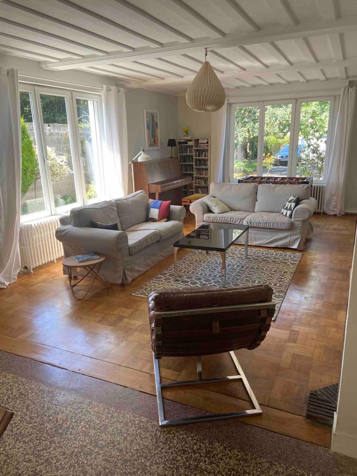 La Maison De Marie A 5 Minutes A Pied De La Plage Avec Parking Privee Et Gratuit 滨海利翁 外观 照片