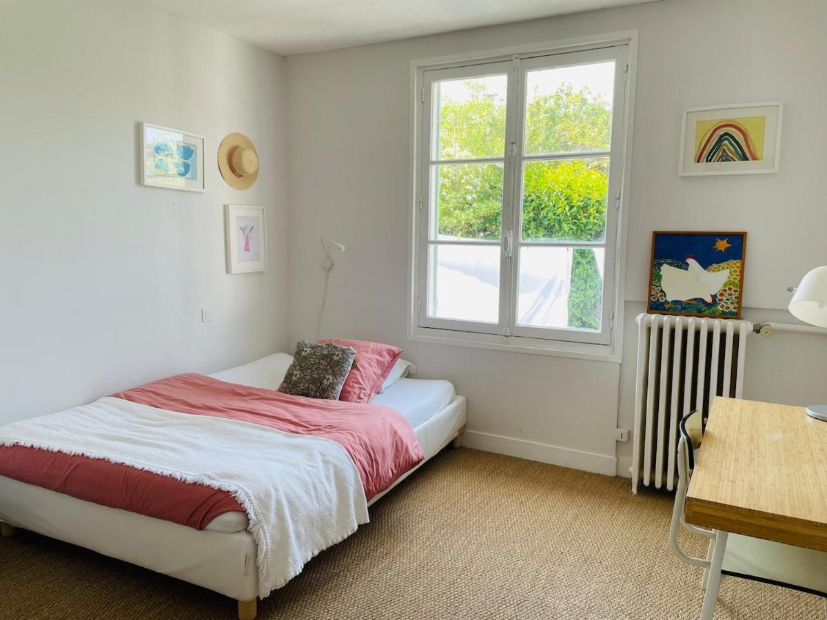 La Maison De Marie A 5 Minutes A Pied De La Plage Avec Parking Privee Et Gratuit 滨海利翁 外观 照片