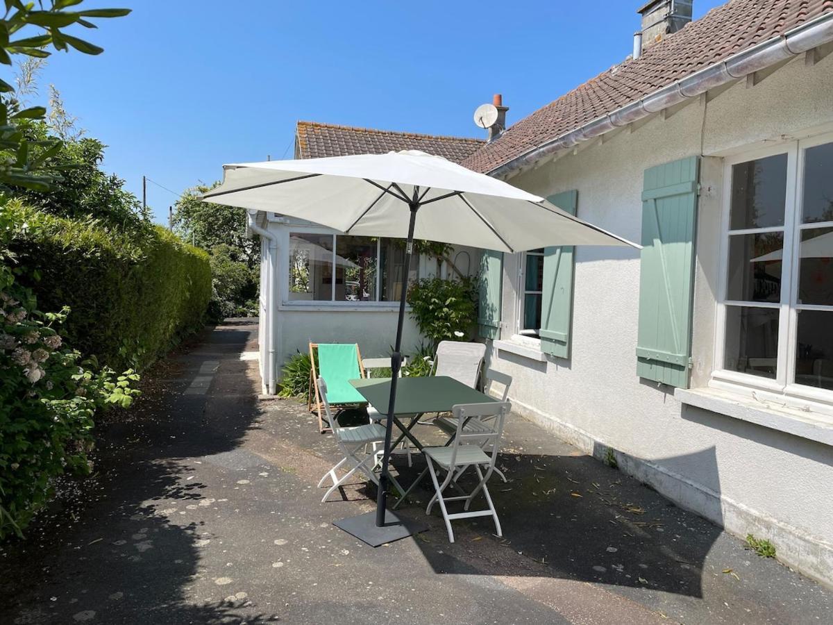 La Maison De Marie A 5 Minutes A Pied De La Plage Avec Parking Privee Et Gratuit 滨海利翁 外观 照片